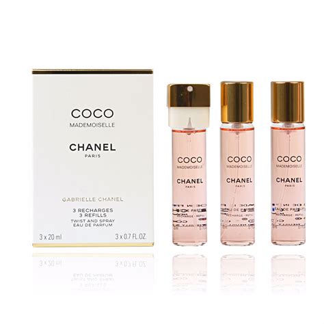 chanel mademoiselle twist and spray refills|coco mademoiselle chanel recharge refill.